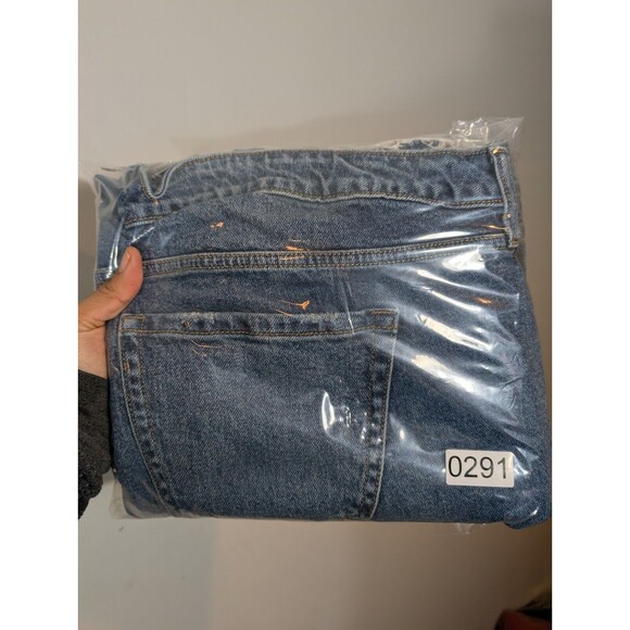 Torrid Women High Rise Straight Distressed Ankle Button Fly Jeans Plus 20 Curvy - Picture 11 of 11